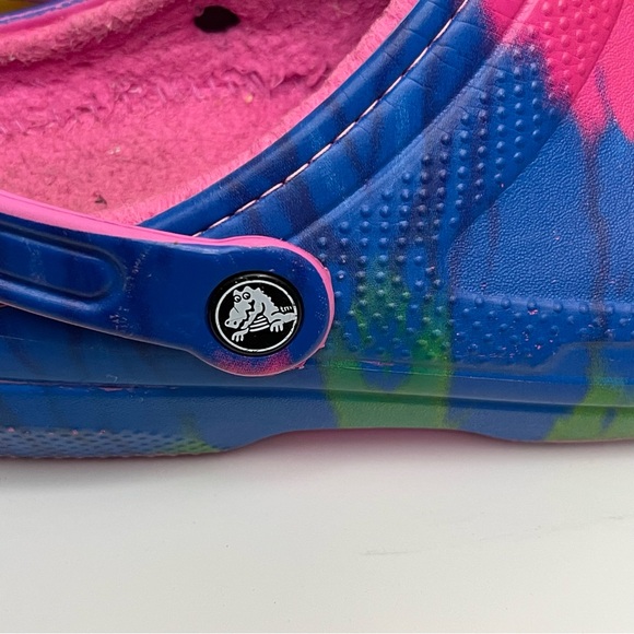 Crocs Sandals Unisex Tye and Die multicolor US M 10 W12 - Picture 5 of 12